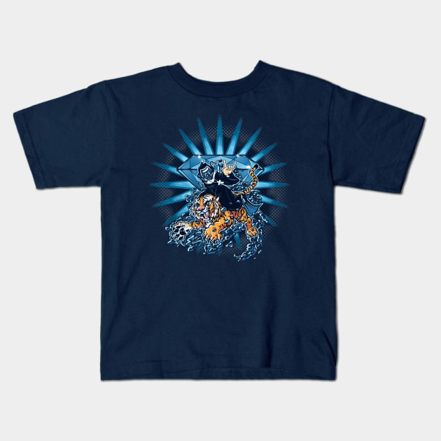 Holy Diver Kids T-Shirt by Serkworks